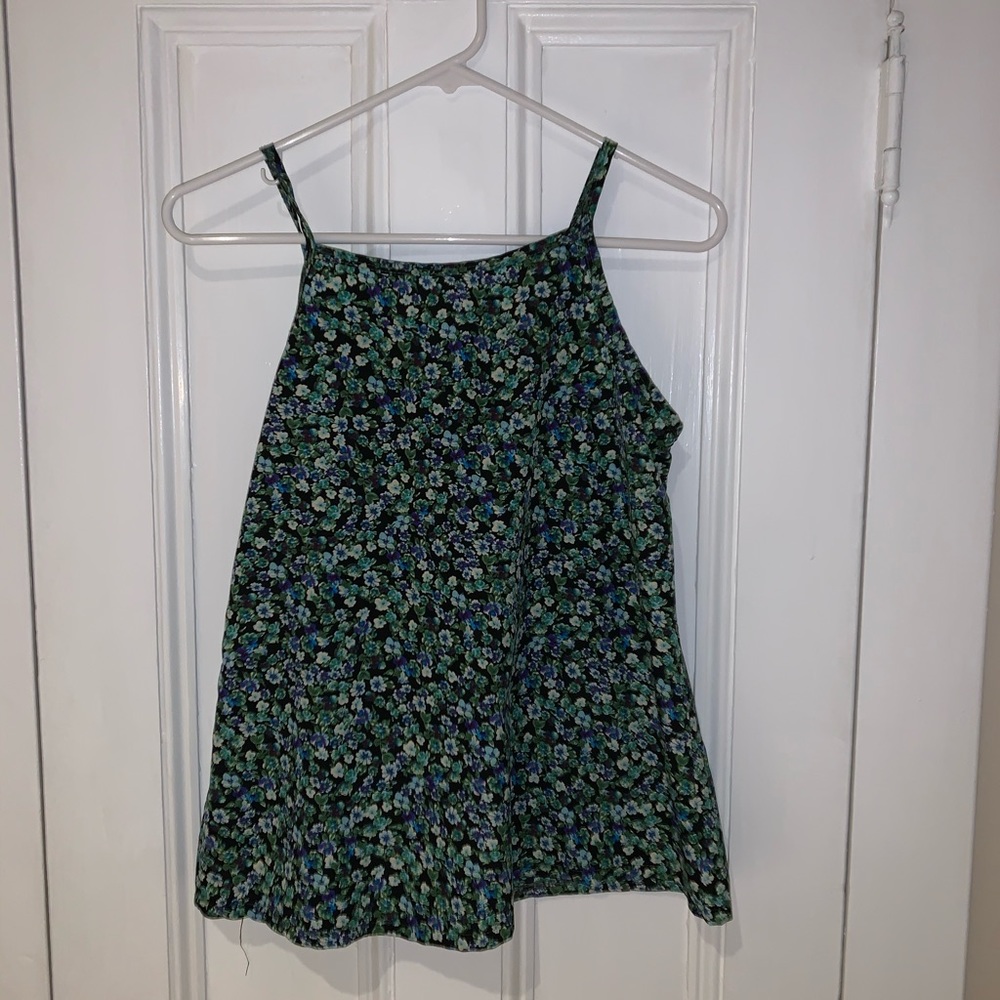 Floral tank top